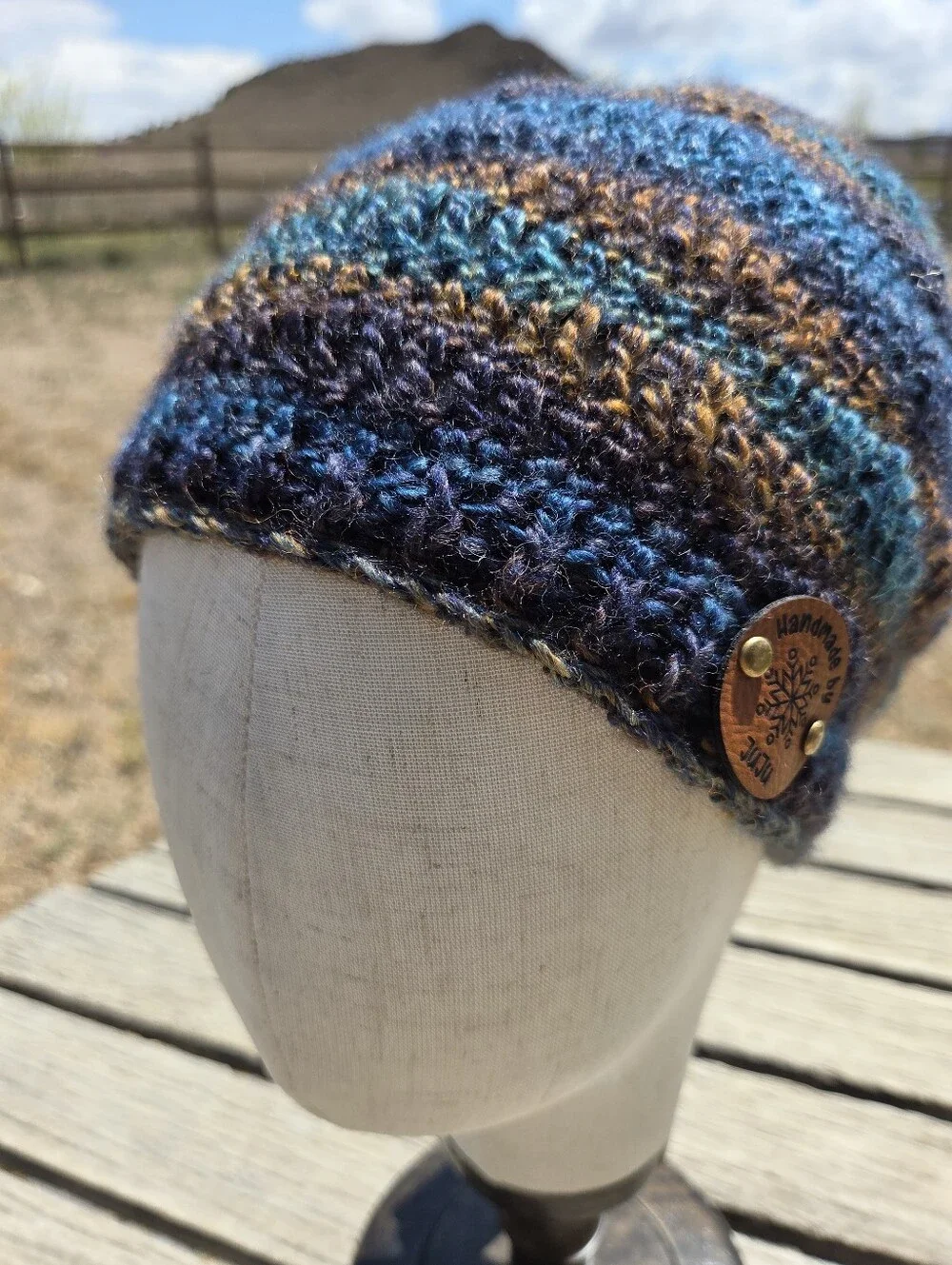 Artisan Handmade Crochet Lightweight Merino Wool Blend 